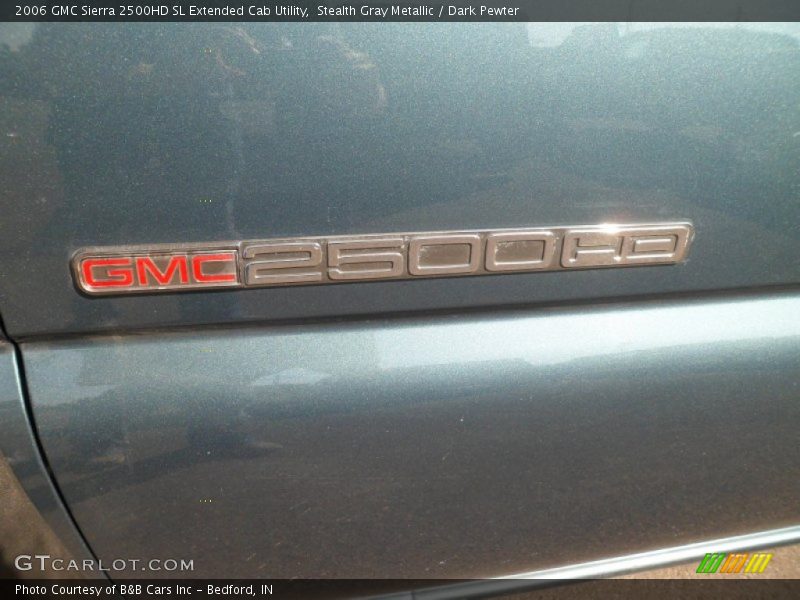 Stealth Gray Metallic / Dark Pewter 2006 GMC Sierra 2500HD SL Extended Cab Utility