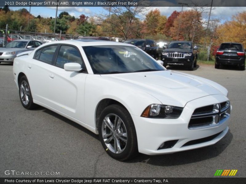 Front 3/4 View of 2013 Charger SXT Plus AWD