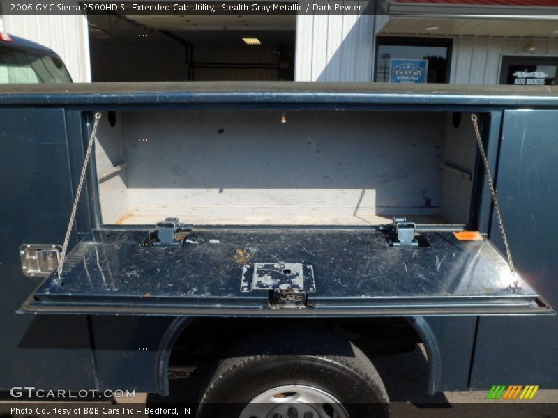 Stealth Gray Metallic / Dark Pewter 2006 GMC Sierra 2500HD SL Extended Cab Utility
