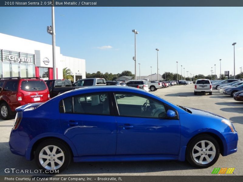 Blue Metallic / Charcoal 2010 Nissan Sentra 2.0 SR