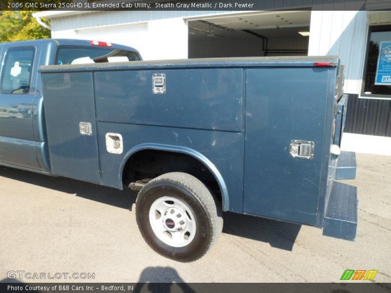 Stealth Gray Metallic / Dark Pewter 2006 GMC Sierra 2500HD SL Extended Cab Utility
