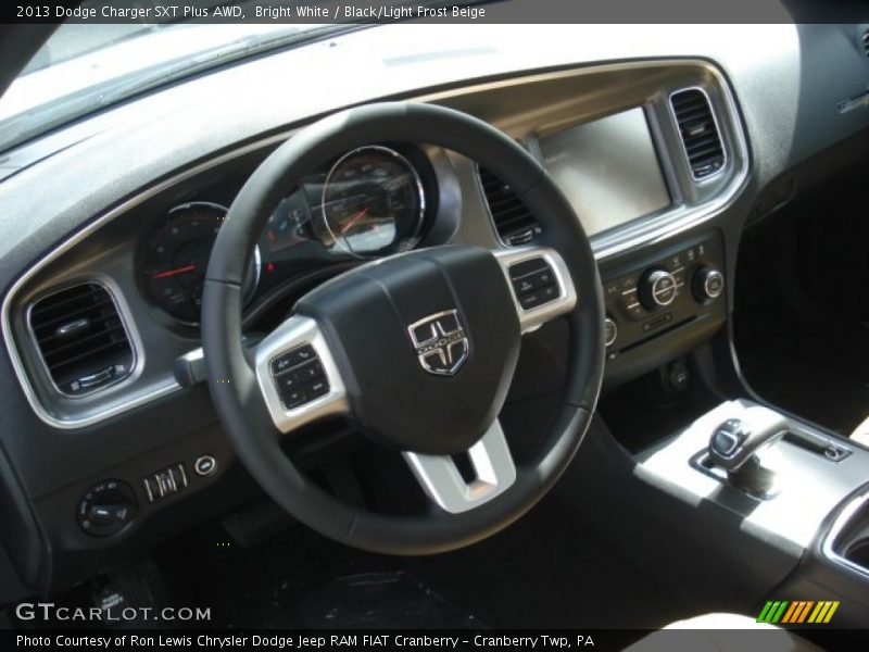 Dashboard of 2013 Charger SXT Plus AWD