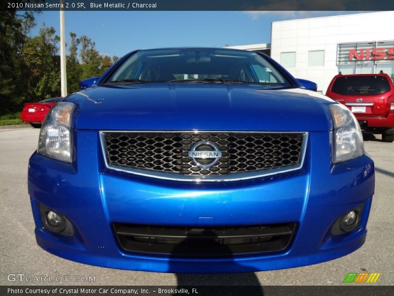 Blue Metallic / Charcoal 2010 Nissan Sentra 2.0 SR