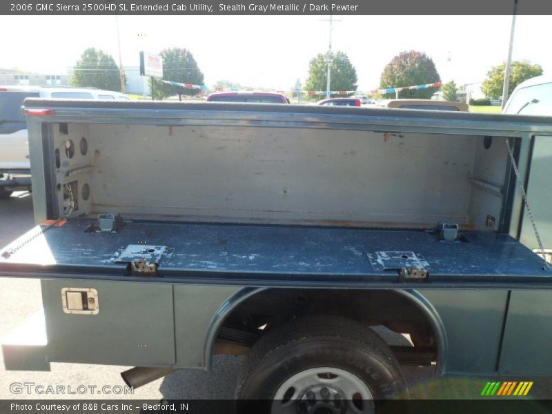 Stealth Gray Metallic / Dark Pewter 2006 GMC Sierra 2500HD SL Extended Cab Utility
