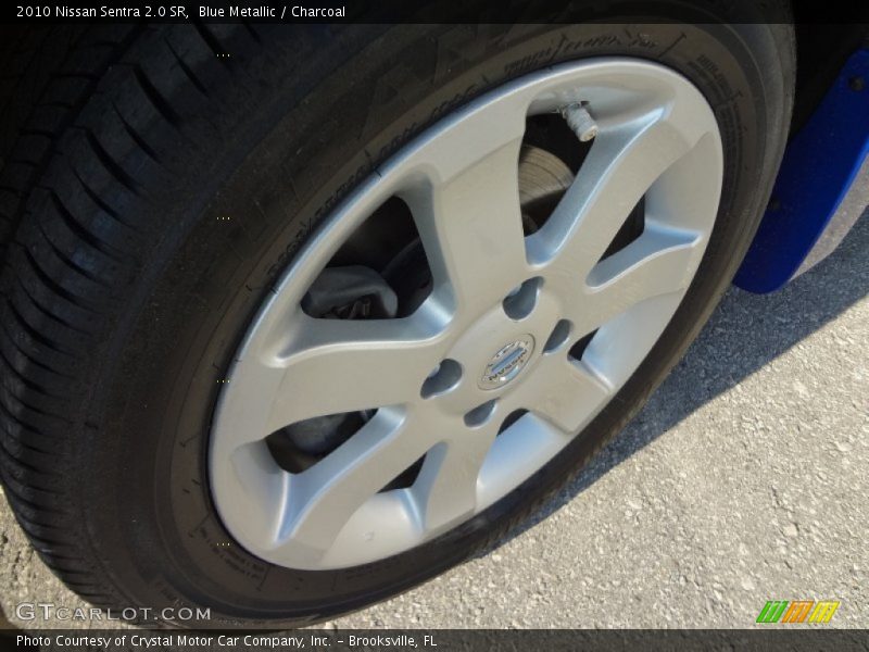 Blue Metallic / Charcoal 2010 Nissan Sentra 2.0 SR
