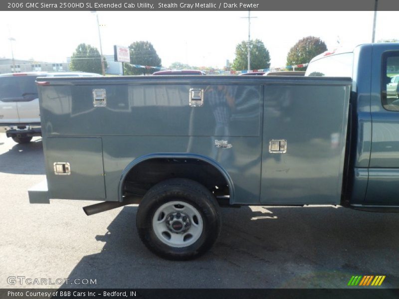 Stealth Gray Metallic / Dark Pewter 2006 GMC Sierra 2500HD SL Extended Cab Utility