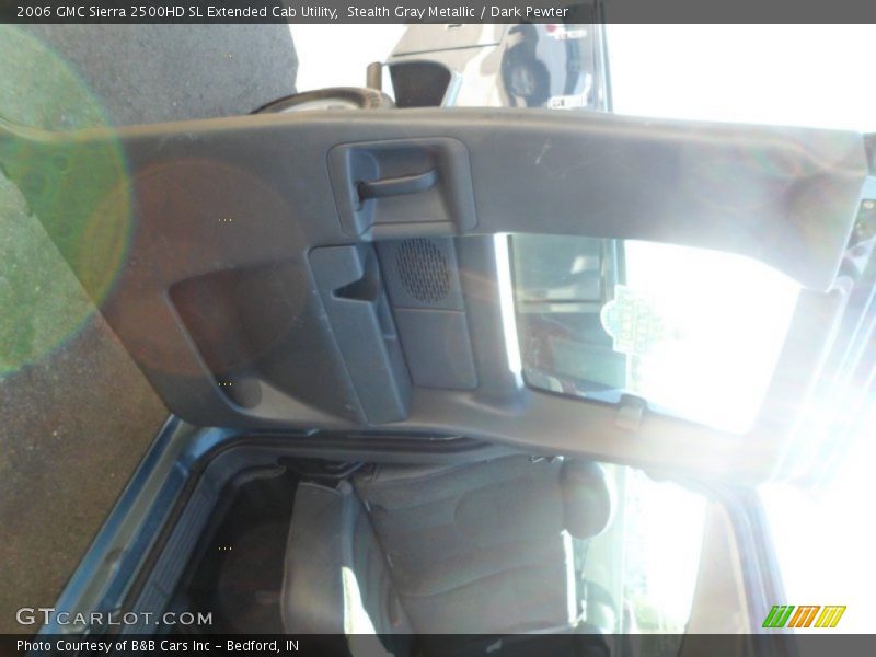 Stealth Gray Metallic / Dark Pewter 2006 GMC Sierra 2500HD SL Extended Cab Utility