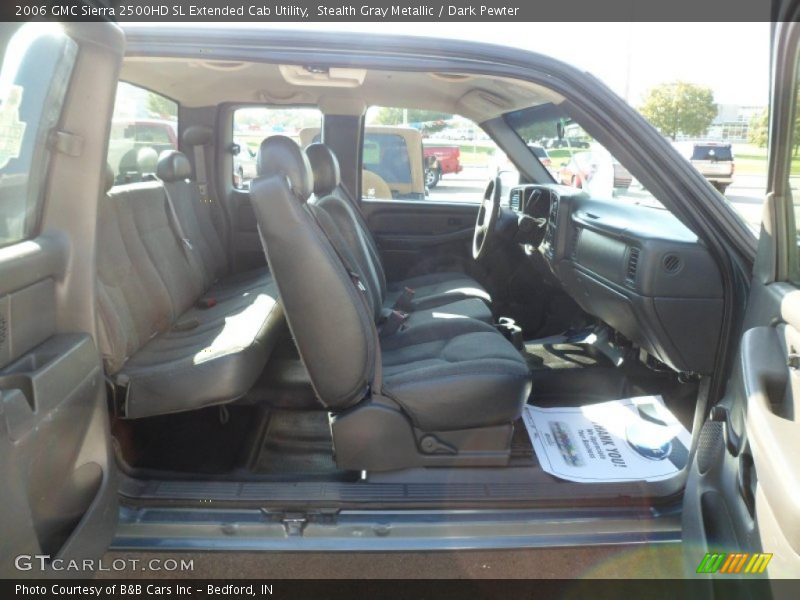 Stealth Gray Metallic / Dark Pewter 2006 GMC Sierra 2500HD SL Extended Cab Utility
