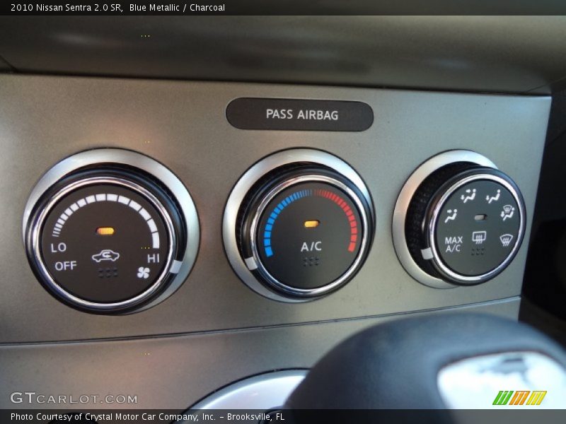 Blue Metallic / Charcoal 2010 Nissan Sentra 2.0 SR