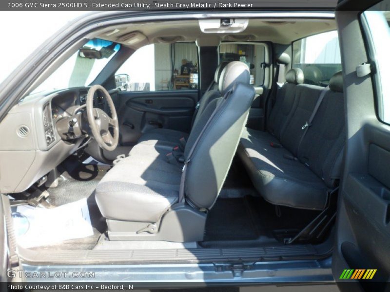 Stealth Gray Metallic / Dark Pewter 2006 GMC Sierra 2500HD SL Extended Cab Utility