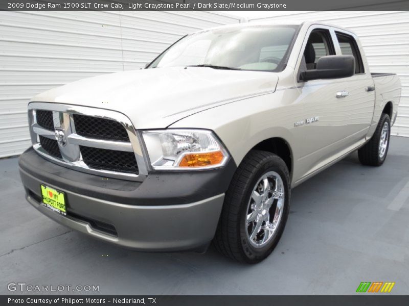 Light Graystone Pearl / Dark Slate/Medium Graystone 2009 Dodge Ram 1500 SLT Crew Cab