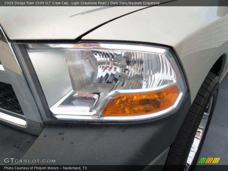 Light Graystone Pearl / Dark Slate/Medium Graystone 2009 Dodge Ram 1500 SLT Crew Cab