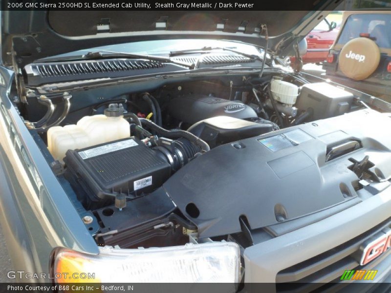 Stealth Gray Metallic / Dark Pewter 2006 GMC Sierra 2500HD SL Extended Cab Utility