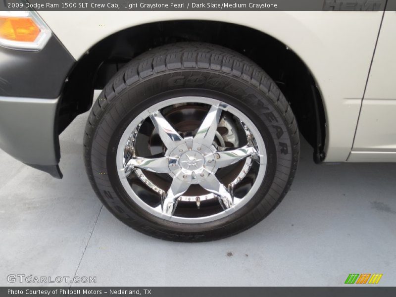 Light Graystone Pearl / Dark Slate/Medium Graystone 2009 Dodge Ram 1500 SLT Crew Cab