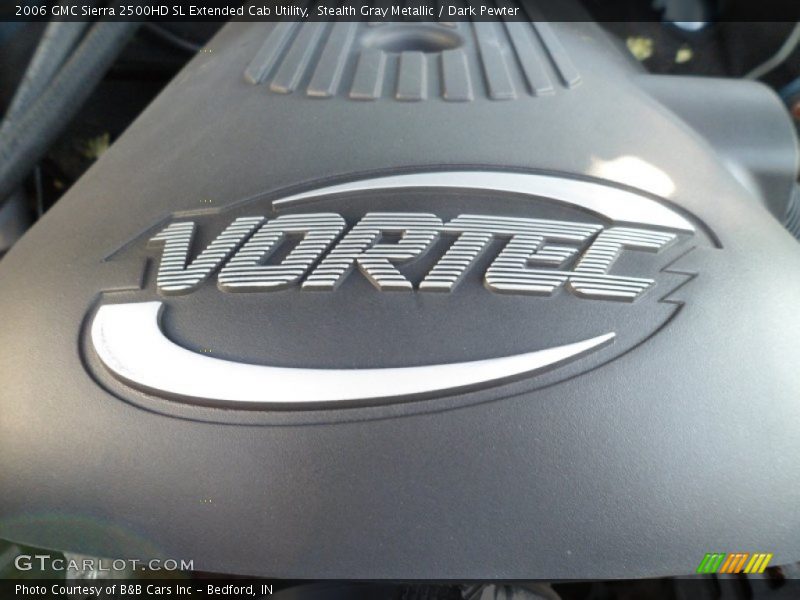 Stealth Gray Metallic / Dark Pewter 2006 GMC Sierra 2500HD SL Extended Cab Utility