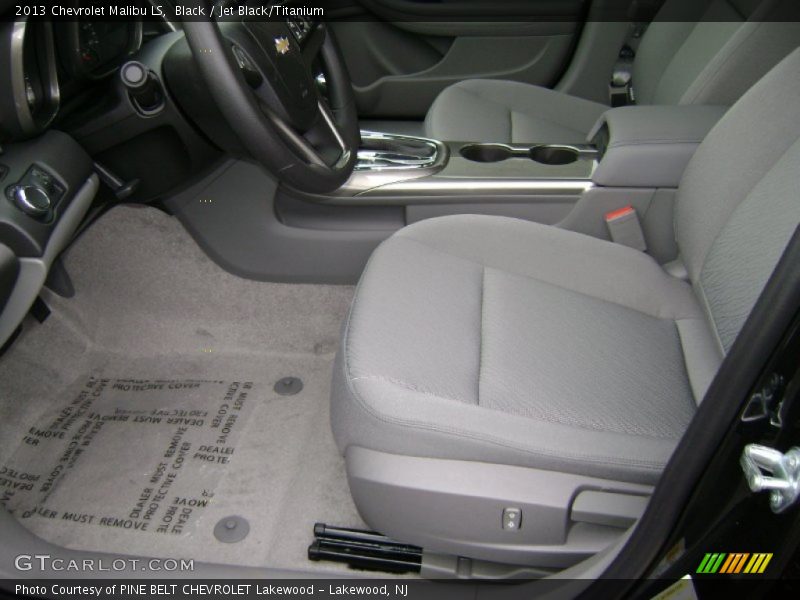 Black / Jet Black/Titanium 2013 Chevrolet Malibu LS