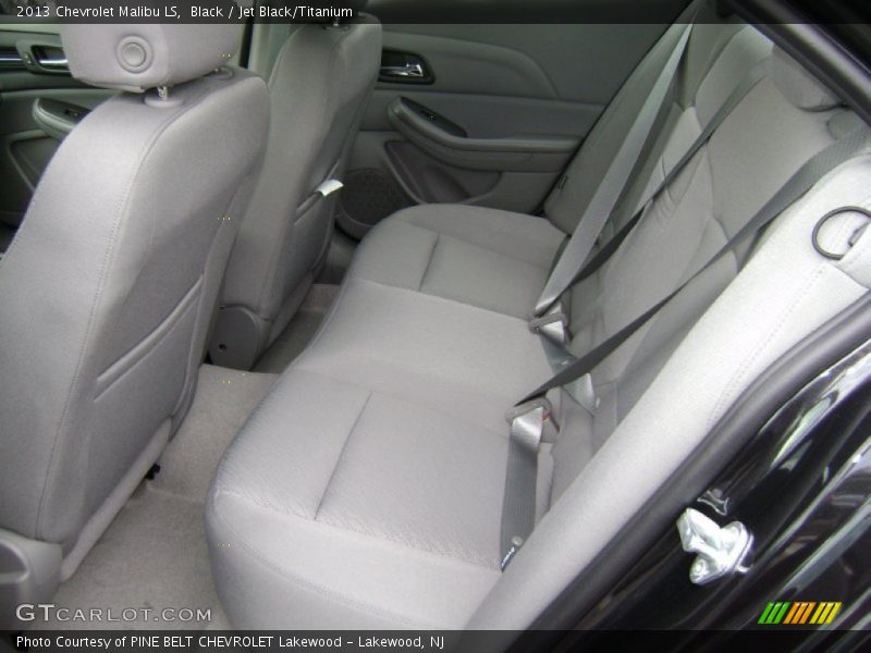 Black / Jet Black/Titanium 2013 Chevrolet Malibu LS