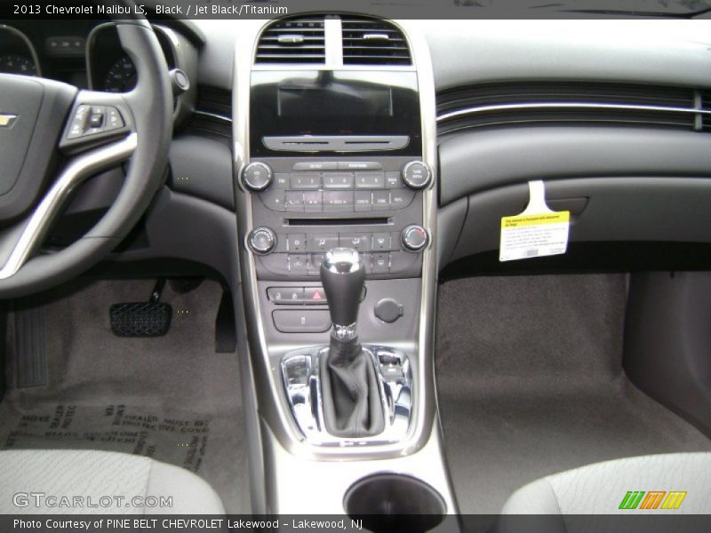 Black / Jet Black/Titanium 2013 Chevrolet Malibu LS