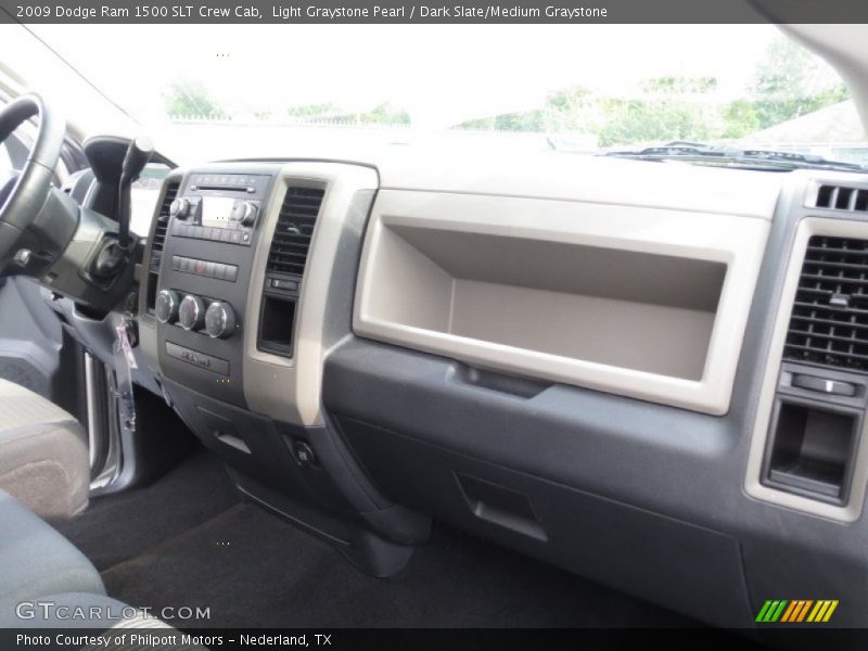 Light Graystone Pearl / Dark Slate/Medium Graystone 2009 Dodge Ram 1500 SLT Crew Cab