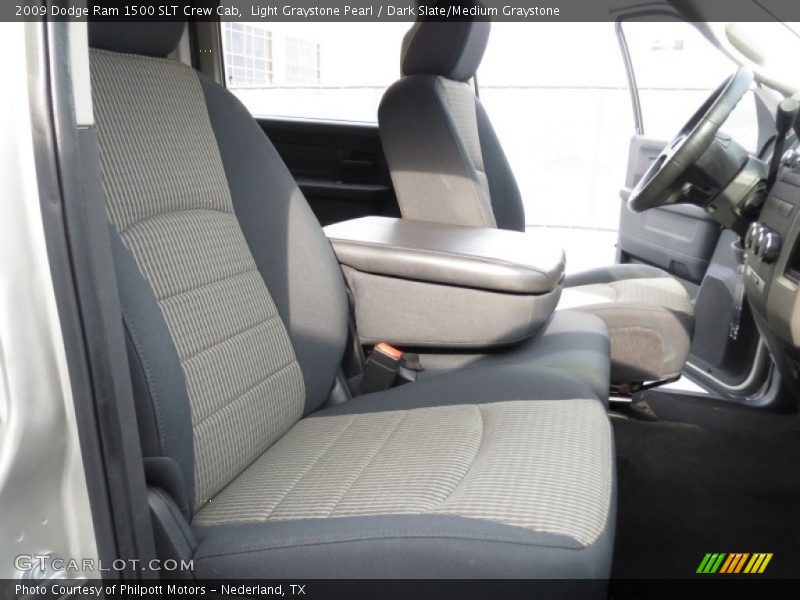 Light Graystone Pearl / Dark Slate/Medium Graystone 2009 Dodge Ram 1500 SLT Crew Cab