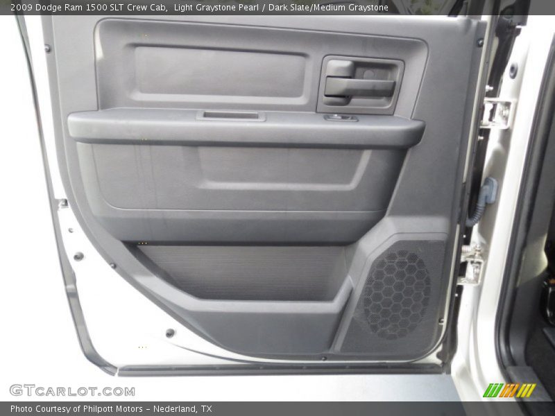 Light Graystone Pearl / Dark Slate/Medium Graystone 2009 Dodge Ram 1500 SLT Crew Cab