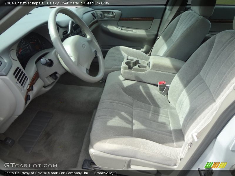 Galaxy Silver Metallic / Medium Gray 2004 Chevrolet Impala
