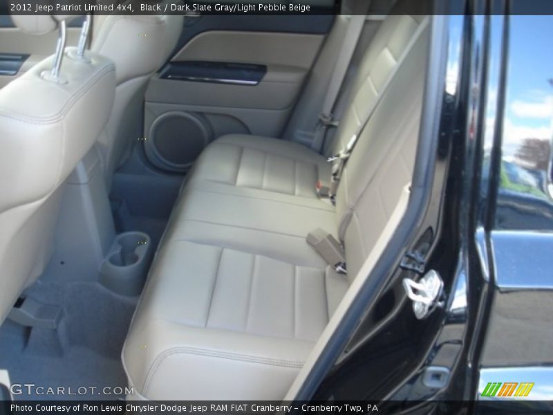 Black / Dark Slate Gray/Light Pebble Beige 2012 Jeep Patriot Limited 4x4