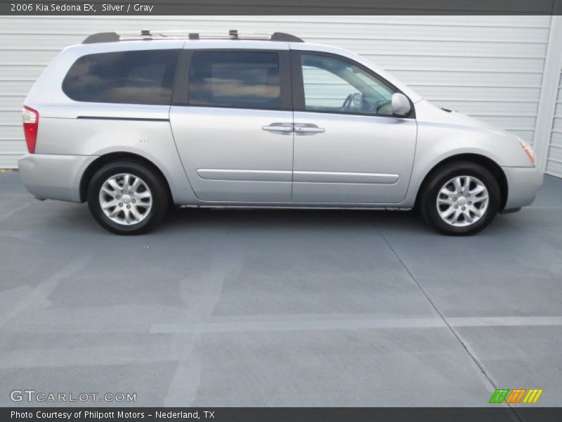 Silver / Gray 2006 Kia Sedona EX