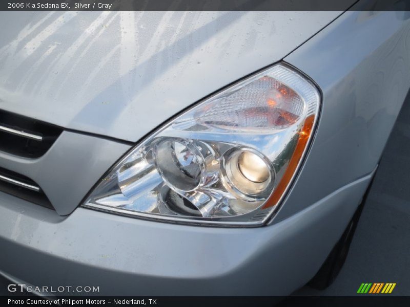 Silver / Gray 2006 Kia Sedona EX