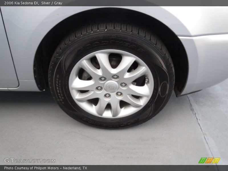 Silver / Gray 2006 Kia Sedona EX