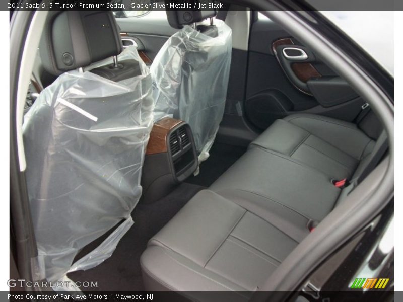 Glacier Silver Metallic / Jet Black 2011 Saab 9-5 Turbo4 Premium Sedan
