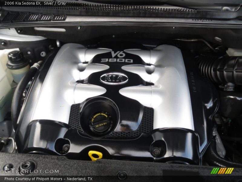 Silver / Gray 2006 Kia Sedona EX