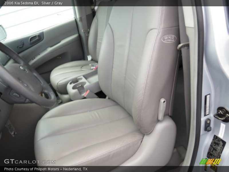 Silver / Gray 2006 Kia Sedona EX