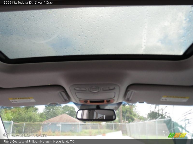 Silver / Gray 2006 Kia Sedona EX