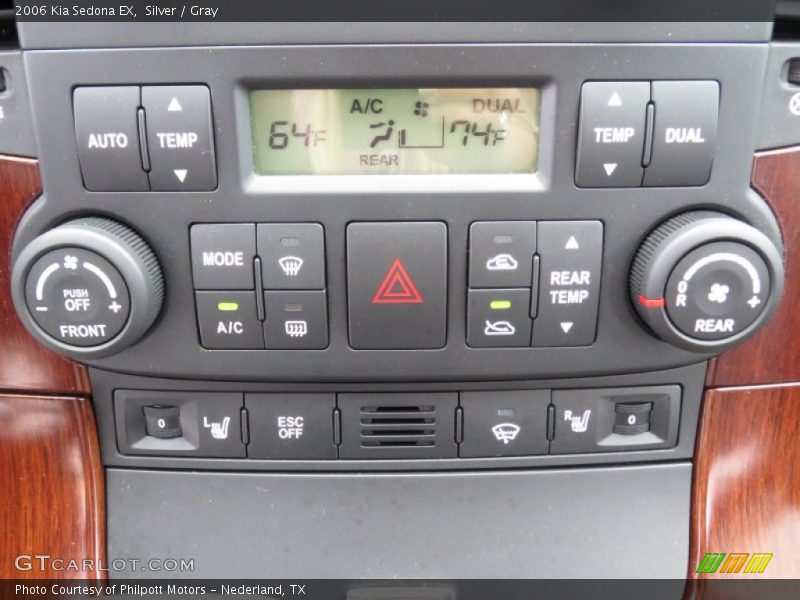 Silver / Gray 2006 Kia Sedona EX