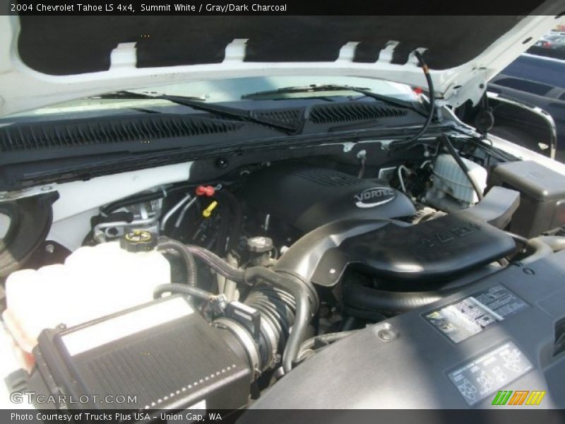 Summit White / Gray/Dark Charcoal 2004 Chevrolet Tahoe LS 4x4