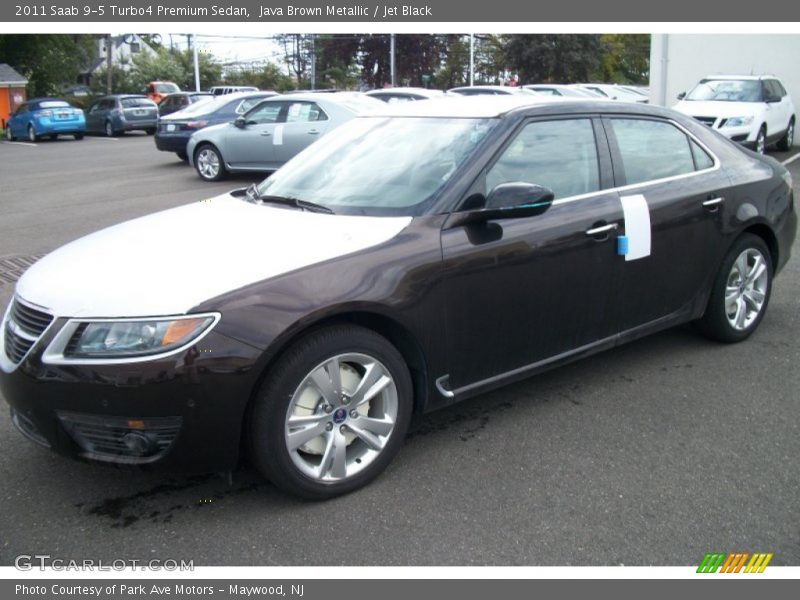 Java Brown Metallic / Jet Black 2011 Saab 9-5 Turbo4 Premium Sedan