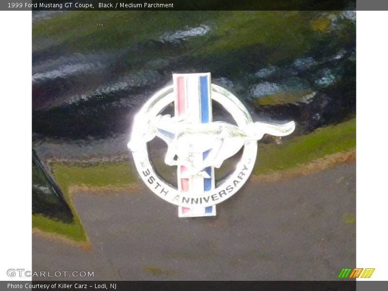 Black / Medium Parchment 1999 Ford Mustang GT Coupe