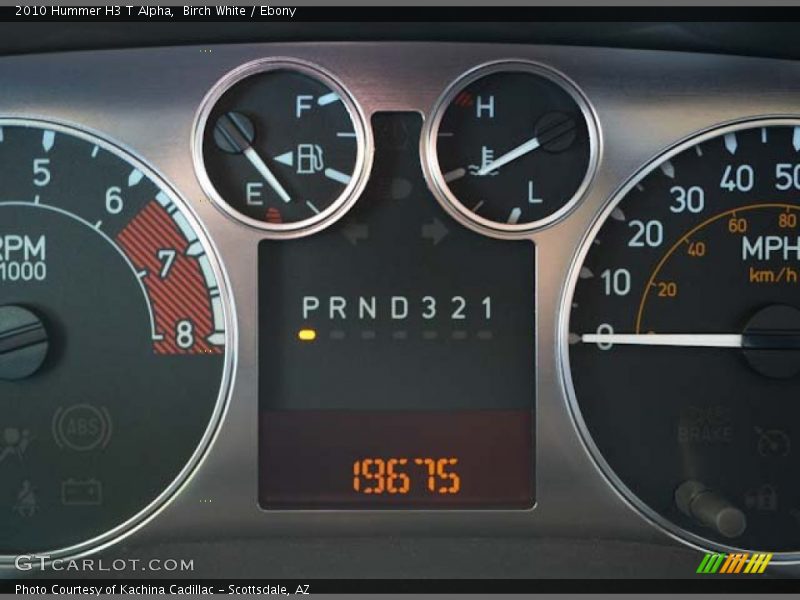 Birch White / Ebony 2010 Hummer H3 T Alpha