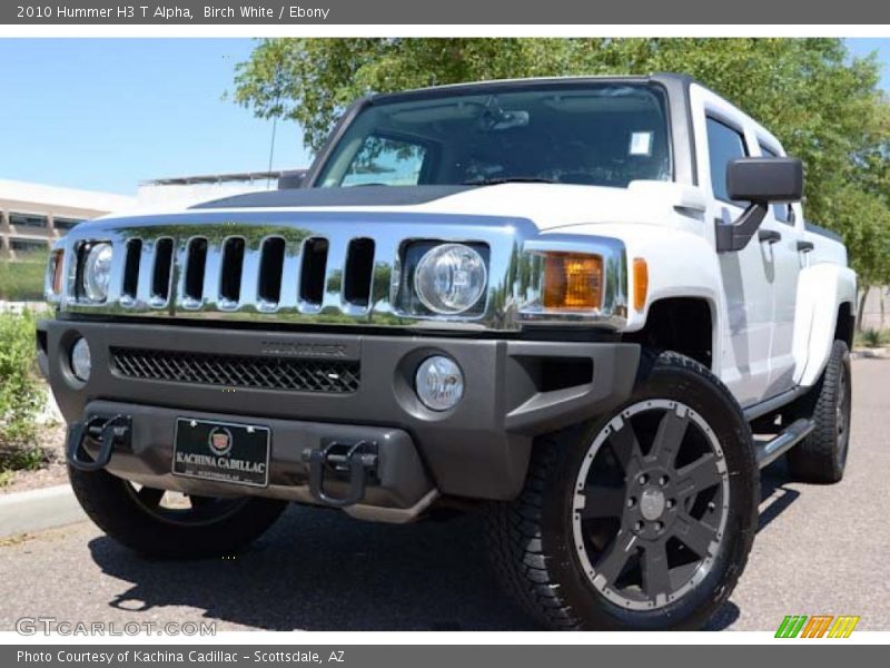 Custom Wheels of 2010 H3 T Alpha