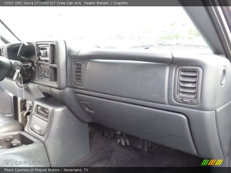 Pewter Metallic / Graphite 2002 GMC Sierra 2500HD SLT Crew Cab 4x4