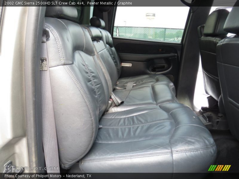 Pewter Metallic / Graphite 2002 GMC Sierra 2500HD SLT Crew Cab 4x4