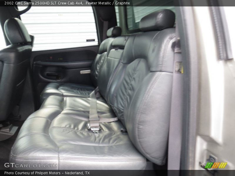Pewter Metallic / Graphite 2002 GMC Sierra 2500HD SLT Crew Cab 4x4