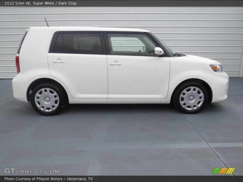 Super White / Dark Gray 2012 Scion xB