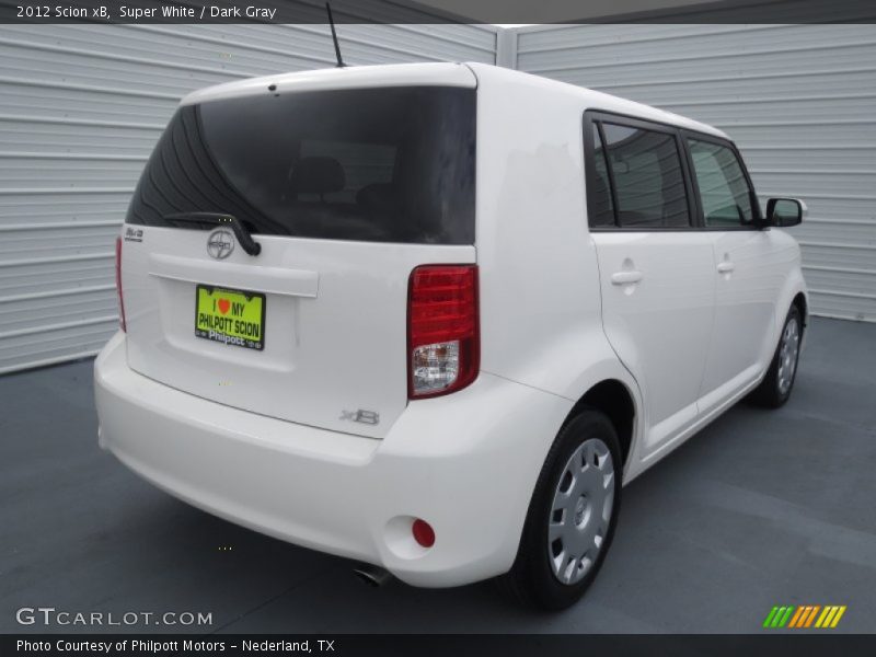 Super White / Dark Gray 2012 Scion xB