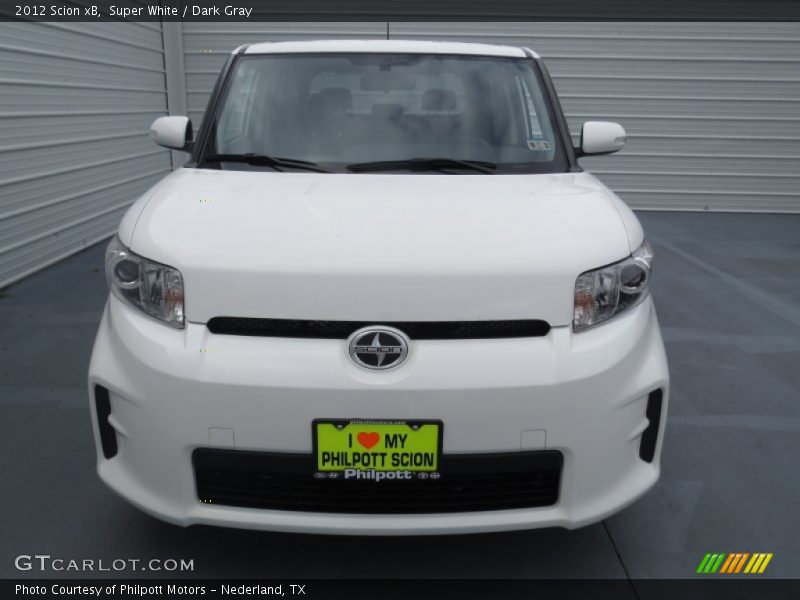 Super White / Dark Gray 2012 Scion xB