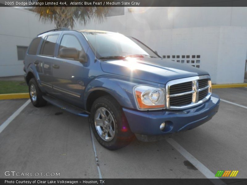 Atlantic Blue Pearl / Medium Slate Gray 2005 Dodge Durango Limited 4x4