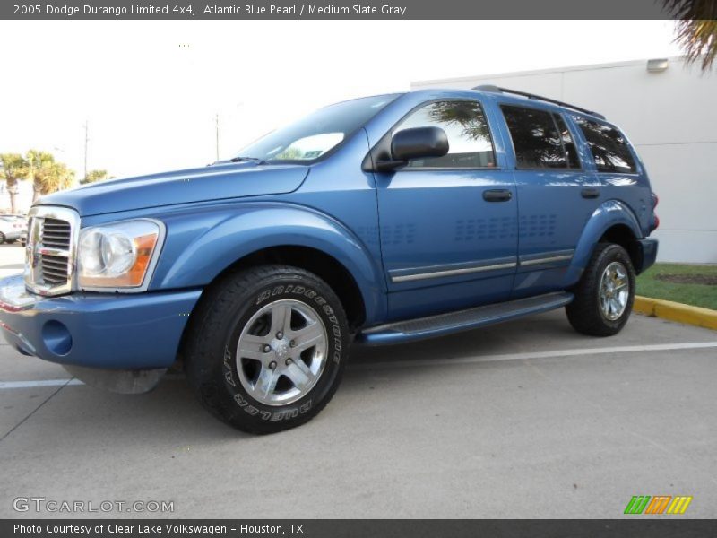 Atlantic Blue Pearl / Medium Slate Gray 2005 Dodge Durango Limited 4x4