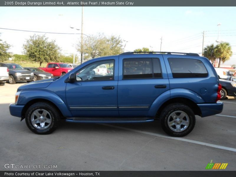 Atlantic Blue Pearl / Medium Slate Gray 2005 Dodge Durango Limited 4x4