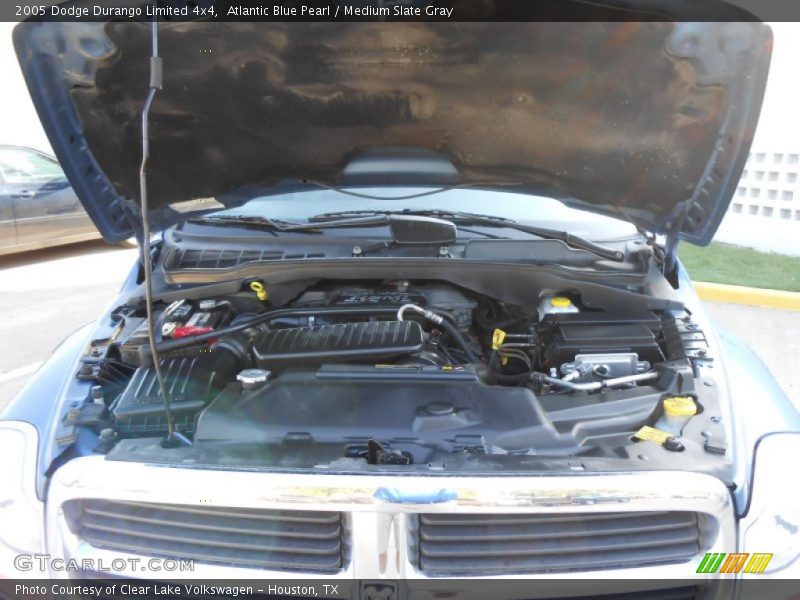 Atlantic Blue Pearl / Medium Slate Gray 2005 Dodge Durango Limited 4x4